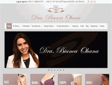 Tablet Screenshot of biancaohana.com